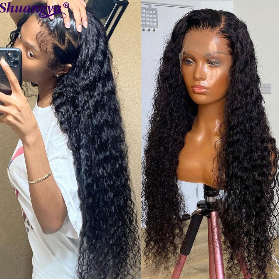 Water Wave Lace Front Wig 13x4 Lace Frontal Wig Hd ..